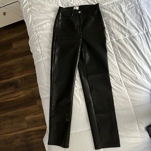 ARITZIA Wilfred leather pants
